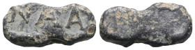 Weight 3,69 gr - Diameter 17 mm. BYZANTINE LEAD SEAL.(Circa 7th-11th Century).Pb.