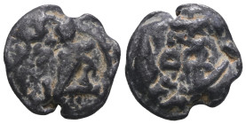 Weight 5,37 gr - Diameter 16 mm. BYZANTINE LEAD SEAL.(Circa 7th-11th Century).Pb.