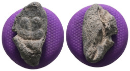 Weight 4,89 gr - Diameter 18 mm. BYZANTINE LEAD SEAL.(Circa 7th-11th Century).Pb.