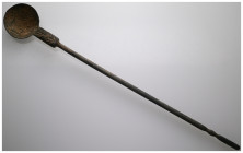 Weight 12,66 gr - Diameter 157 mm. Roman Bronze Medical Implements 1st-4th Century AD