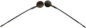 Weight 15,62 gr - Diameter 162 mm.Roman Bronze Medical Implements 1st-4th Century AD