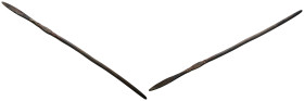 Weight 5,57 gr - Diameter 125 mm. Roman Bronze Medical Implements 1st-4th Century AD