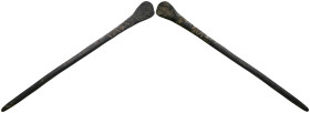 Weight 9,13 gr - Diameter 106 mm.Roman Bronze Medical Implements 1st-4th Century AD
