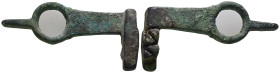 Weight 15,10 gr - Diameter 48 mm. ANCIENT ROMAN BRONZE KEY.(3rd–4th centuries).Ae.