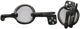 Weight 11,72 gr - Diameter 47 mm. ANCIENT ROMAN BRONZE KEY.(3rd–4th centuries).Ae.