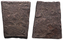 Weight 5,23 gr - Diameter 19 mm. ANCIENT BRONZE WIEGHT