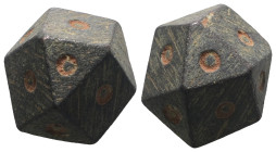 Weight 15,16 gr - Diameter 12 mm. ISLAMIC BRONZE WEIGHT