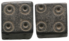 Weight 14,50 gr - Diameter 17 mm. BYZANTINE BRONZE WEIGHT.(Circa 6th-9th century).Ae.