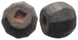 Weight 14,60 gr - Diameter 13 mm. ANCIENT BRONZE WEIGHT
