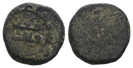 Weight 2,04 gr - Diameter 10 mm. ISLAMIC BRONZE WEIGHT