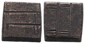 Weight 5,72 gr - Diameter 11 mm. BYZANTINE BRONZE WEIGHT.(Circa 6th-9th century).Ae.