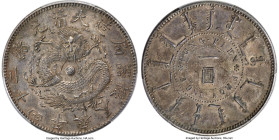 Fengtien. Kuang-hsü Dollar Year 24 (1898) AU Details (Cleaned) PCGS, Fengtien mint, KM-Y87, L&M-471, Kann-244, WS-0583. Narrow mouth, pointed "one" va...