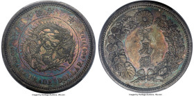 Meiji Trade Dollar Year 8 (1875) MS63 PCGS, Osaka mint, KM-Y14, JNDA 01-12, JC-09-12-1. A dazzling rendition of this popular trade variation from the ...