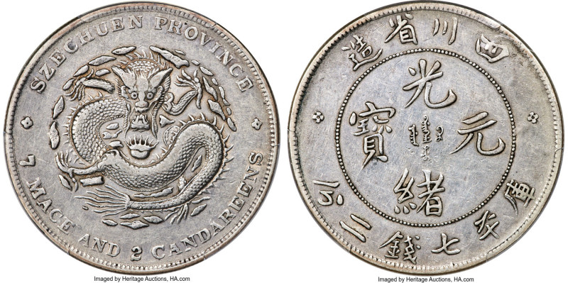 Szechuan. Kuang-hsü Dollar ND (1901-1908) XF45 PCGS, KM-Y238, L&M-345, Kann-145....