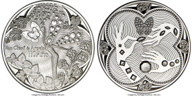 Republic silver "Van Cleef & Arpels" Medal (385g) 2016 MS70 NGC, Paris mint. Mintage: 110. Celebrating the 110th anniversary of Van Cleef & Arpels, lu...