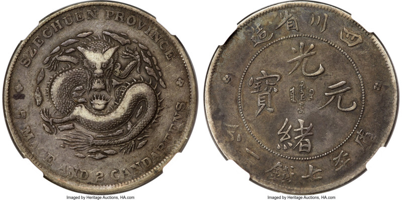 Szechuan. Kuang-hsü Dollar ND (1901-1908) VF30 NGC, KM-Y238, L&M-345. HID0980124...