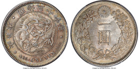 Meiji Yen Year 36 (1903) MS64 PCGS, KM-YA25.3, JNDA-01-10A. Dressed in polychromatic silhouettes. HID09801242017 © 2024 Heritage Auctions | All Rights...