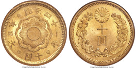 Meiji gold 10 Yen Year 41 (1908) MS64 NGC, Osaka mint, KM-Y33, JNDA 01-7. HID09801242017 © 2024 Heritage Auctions | All Rights Reserved