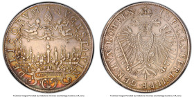 Augsburg. Free City Taler MDCXXVII (1627) AU53 PCGS, KM27.4, Dav-5026. With title of Ferdinand II. HID09801242017 © 2024 Heritage Auctions | All Right...