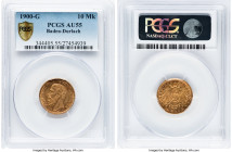 Baden-Durlach. Friedrich I gold 10 Mark 1900-G AU55 PCGS, Stuttgart mint, KM267. HID09801242017 © 2024 Heritage Auctions | All Rights Reserved
