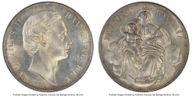 Bavaria. Ludwig II "Madonna" Taler ND (1865) MS64 PCGS, Munich mint, KM877, Dav-611. HID09801242017 © 2024 Heritage Auctions | All Rights Reserved