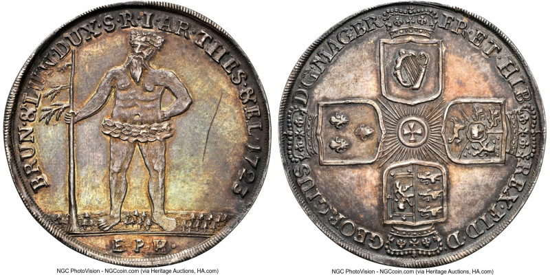 Brunswick-Lüneburg-Calenberg-Hannover. George Ludwig Taler 1723-EPH UNC Details ...