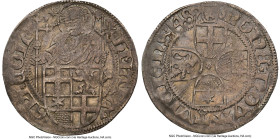 Cologne. Hermann IV (1480-1508) Albus 1489 XF Details (Bent) NGC, Lev-I-231. 1.82gm. Sold with old collector's tag. HID09801242017 © 2024 Heritage Auc...