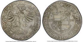 Georges d'Autriche (1544-1557) Daalder (Taler) 1556 XF Details (Environmental Damage) PCGS, Hasslelt mint, Dav-8411. HID09801242017 © 2024 Heritage Au...