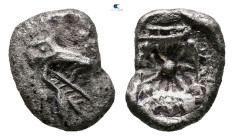 Caria. Kindya circa 510-480 BC. 
Tetrobol AR

12 mm, 1,31 g



Nearly Very Fine