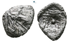 Caria. Kindya circa 510-480 BC. 
Tetrobol AR

13 mm, 1,38 g



Fine