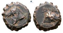 Seleukid Kingdom. Antioch on the Orontes. Demetrios I Soter 162-150 BC. 
Serrate Æ

16 mm, 3,90 g



Good Fine