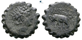 Seleukid Kingdom. Antioch on the Orontes. Antiochos VI Dionysos 144-142 BC. 
Serrate Æ

24 mm, 7,05 g



Nearly Very Fine