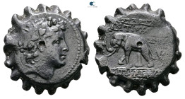 Seleukid Kingdom. Antioch on the Orontes. Antiochos VI Dionysos 144-142 BC. 
Serrate Æ

23 mm, 8,96 g



Very Fine