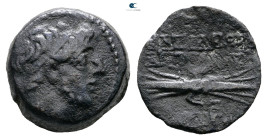 Seleukid Kingdom. Antioch on the Orontes. Antiochos IX Philopator (Kyzikenos) 114-95 BC. 
Bronze Æ

18 mm, 5,97 g



Nearly Very Fine