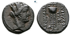 Seleukid Kingdom. Antioch circa 100-0 BC. 
Bronze Æ

15 mm, 3,79 g



Very Fine