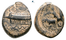 Phoenicia. Sidon. Abd`aštart (Straton) I 365-352 BC. 
Bronze Æ

18 mm, 4,95 g



Nearly Very Fine