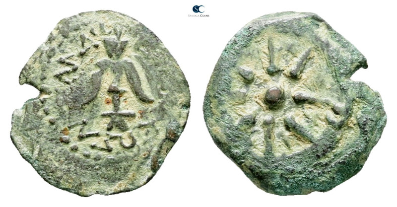 Judaea. Jerusalem. Hasmoneans. Alexander Jannaios (Yehonatan) 103-76 BC. 
Pruta...