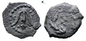 Judaea. Jerusalem. Herodians. Herod II Archelaos 4 BC-AD 6. 
Prutah Æ

16 mm, 1,17 g



Nearly Very Fine