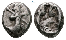 Persia. Achaemenid Empire. Sardeis. Time of Xerxes I to Darios II 485-470 BC. 
Siglos AR

16 mm, 5,57 g



Nearly Very Fine