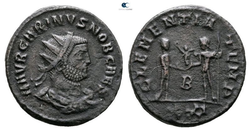 Carinus, as Caesar AD 282-283. Cyzicus
Billon Antoninianus

20 mm, 4,40 g

...