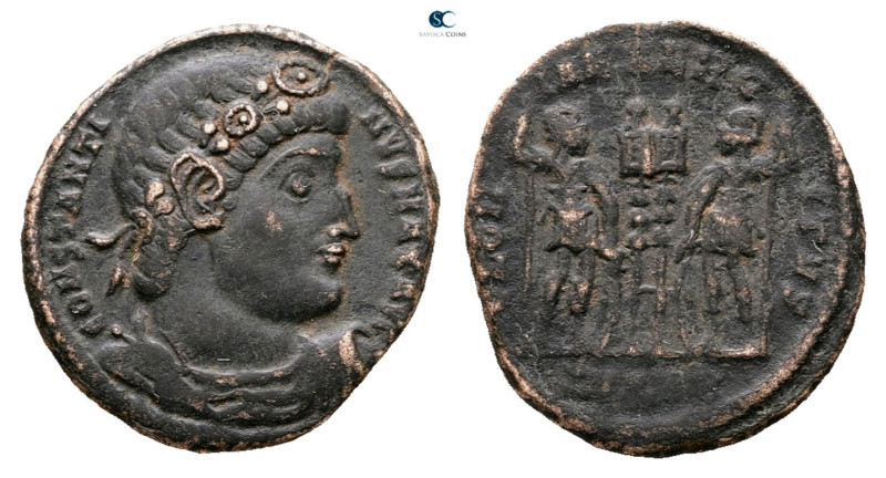 Constantine I the Great AD 306-337. Antioch
Follis Æ

18 mm, 2,37 g



Ne...