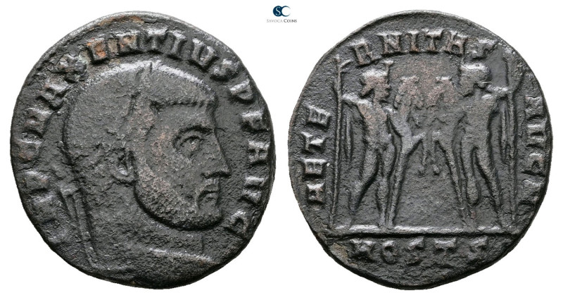 Maxentius AD 306-312. Ostia
Follis Æ

23 mm, 5,71 g



Nearly Very Fine