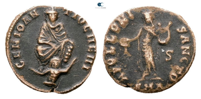 Time of Maximinus II AD 310-313. Antioch
Follis Æ

15 mm, 1,52 g



Very ...