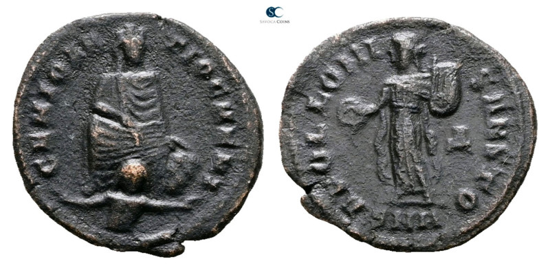 Time of Maximinus II AD 310-313. Antioch
Follis Æ

17 mm, 1,43 g



Very ...