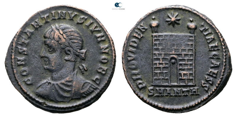 Constantine II, as Caesar AD 317-337. Antioch
Follis Æ

20 mm, 2,98 g



...