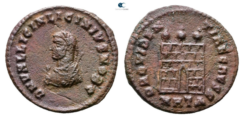 Licinius II, as Caesar AD 317-324. Heraclea
Follis Æ

18 mm, 2,37 g



Ne...