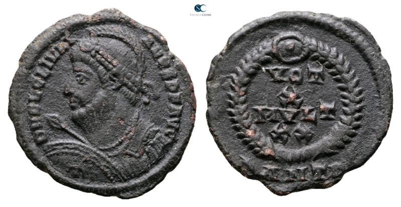 Julian II Apostate AD 360-363. Antioch
Follis Æ

20 mm, 2,99 g



Very Fi...