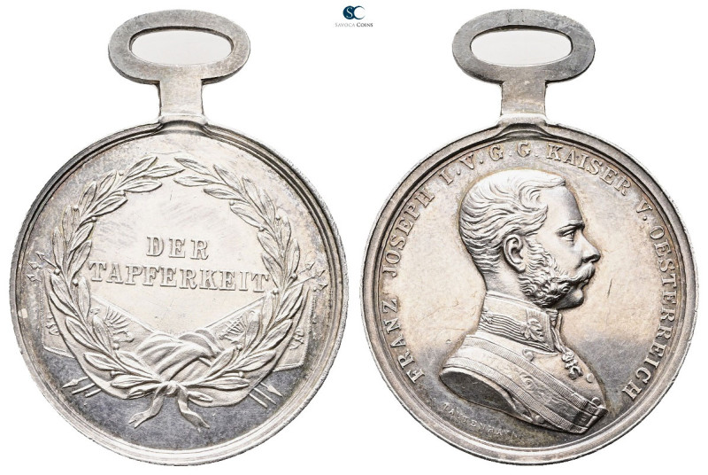 Austria. Franz Joseph AD 1848-1916. Der Tapferkeit
Medal

 mm, 17,44 g


...