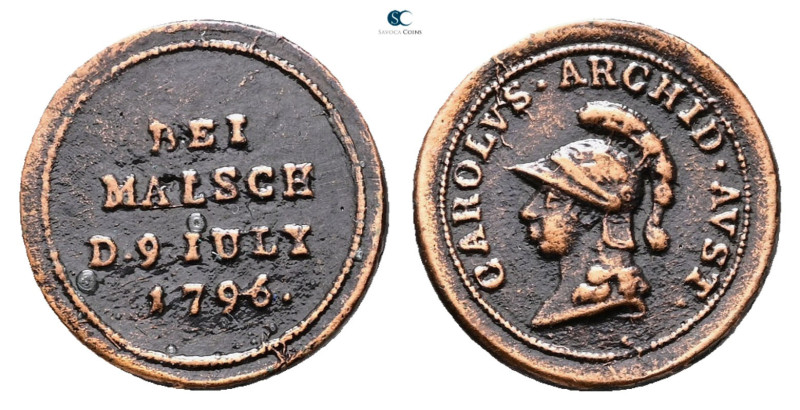 Germany. AD 1796. Battle oNapoleon at f Malsch
Medal

 mm, 1,56 g



Very...