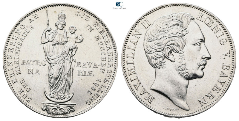 Germany. Bayern AD 1855. Mariensäule
Doppelgulden 1855

 mm, 21,22 g



E...